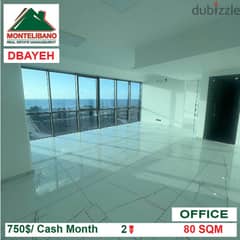 750$!! Office for rent located in Dbayeh 0