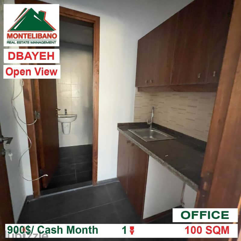 900$!! Office for rent located in Dbayeh 1