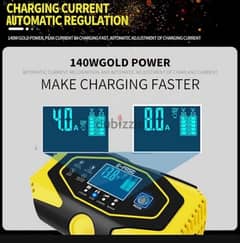 Battery charger 12 V- 24 V for car & other types
