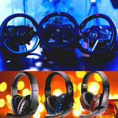 available steering wheel PS4/ps5 and headset