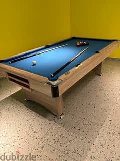 Pool table (Billiard) 8 feet 0