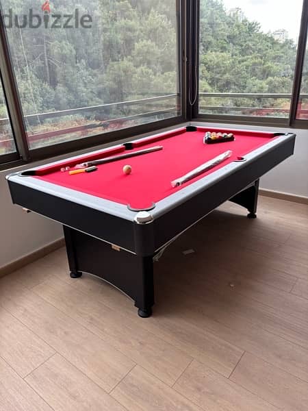 Billiard with table tennis top 1