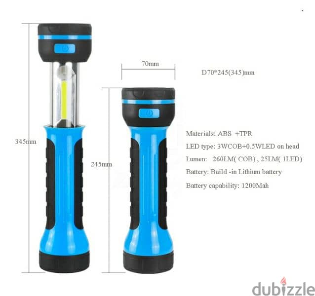 parksie led light for camping and outdoors/ 3$ delivery 1