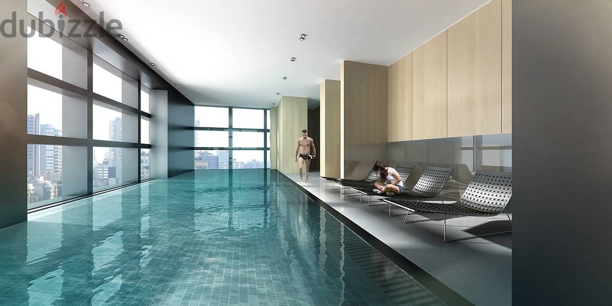 AH-HKL-189 Luxurious apartment for rent in Saifi Gym/Pool, 260m,$ 3500 0