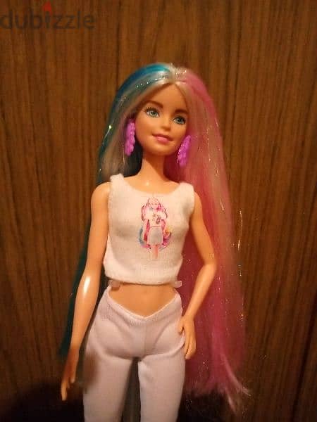 Barbie FANTASY HAIR UNICORN+MERMAID Looks Great doll+special hair&wear 1