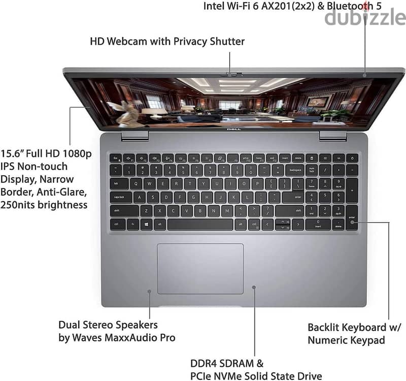 Dell Latitude 5520 Business Laptop 4
