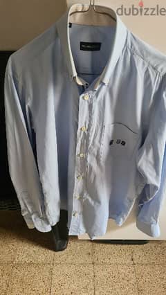 Shirt Rectangle Jaune قميص