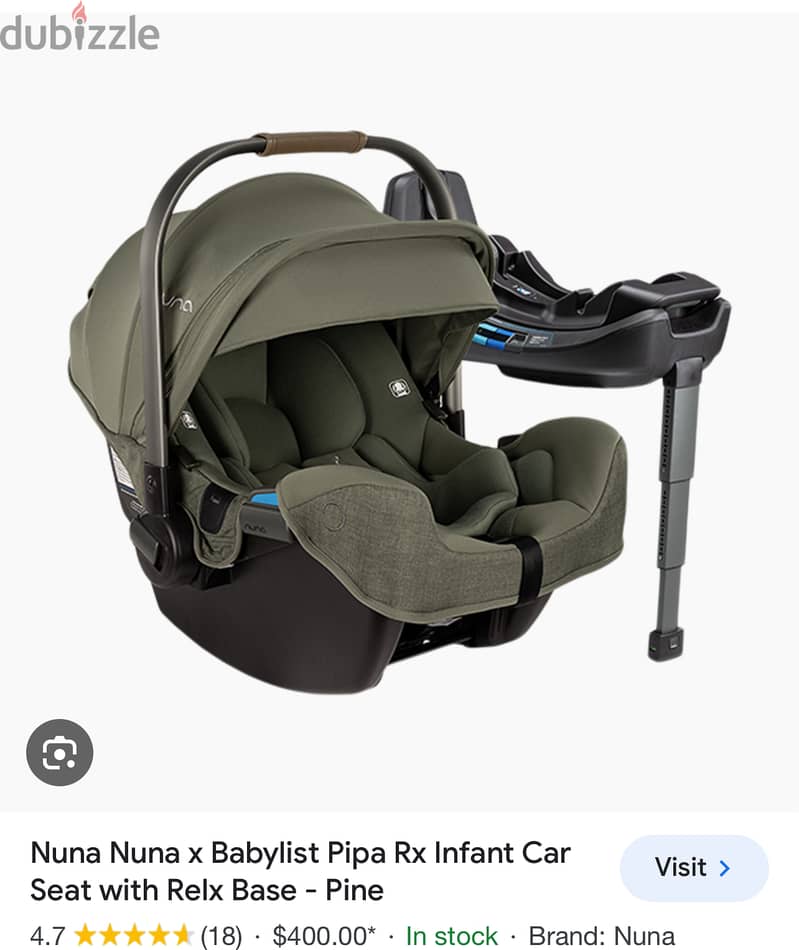 Nuna carseat + isofix 0