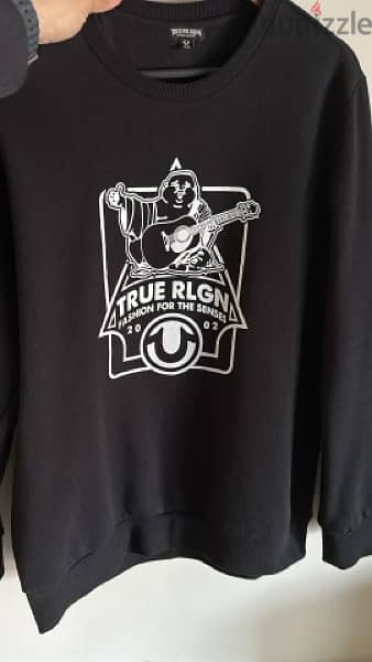 True Religion sweater size medium