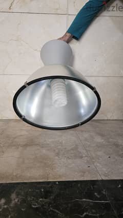 Large Industrial Aluminium Pendant Light 0