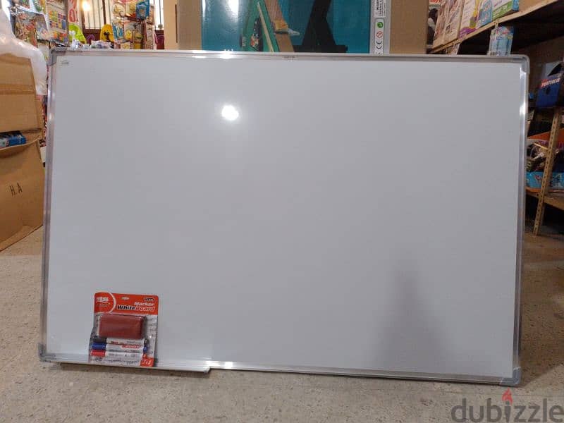 aluminum white board 80 x 120 cm + 3 white board marker 0