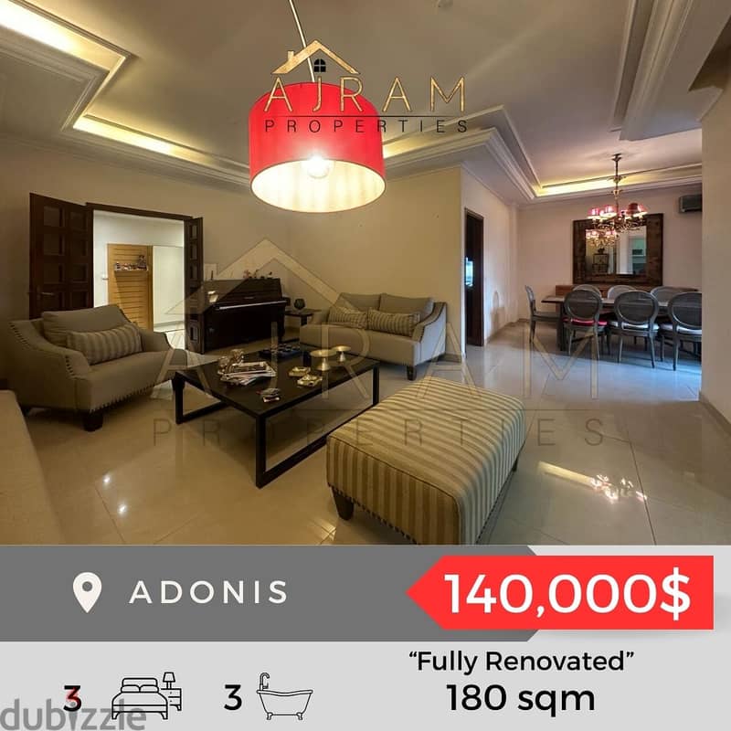 Adonis | 180 sqm | Fully Renovated 0