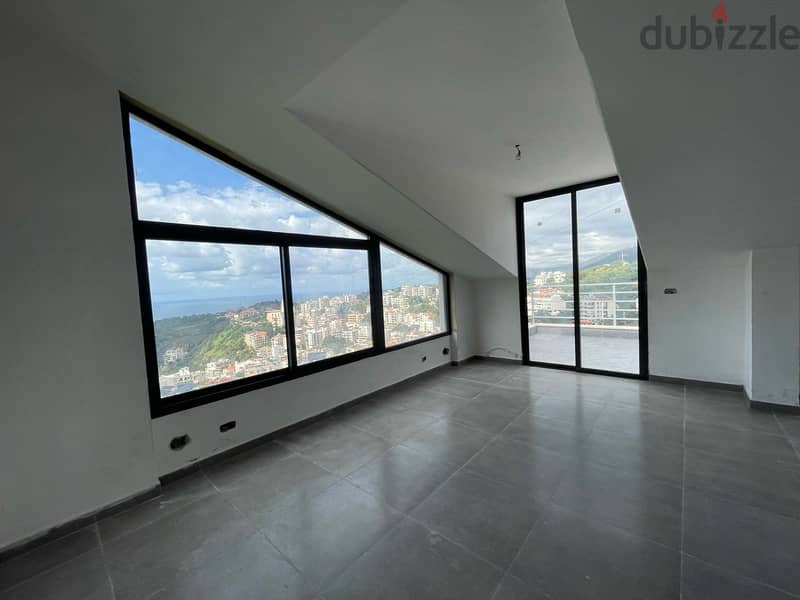 Awkar | 24/7 Electricity | Open Space 200m² + 45m² Terrace | Brand New 3