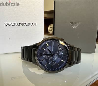 New Authentic Emporio Armani Classy black & Blue