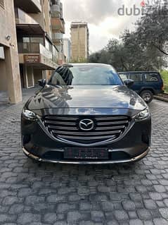 Mazda CX-9 grand touring 2018 gray on black