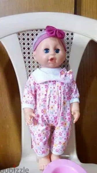 BABY GROWWING UP machine Big doll Cry, Nurse press become long=17$ 0