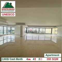2,083$/Cash Month!! Apartment for rent in Unesco!!