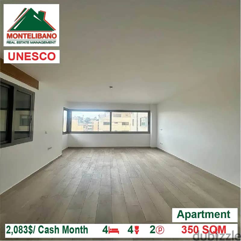 2,083$/Cash Month!! Apartment for rent in Unesco!! 2