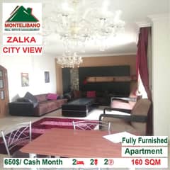 650$/Cash Month!! Apartment for rent in Zalka!! City View!! 0
