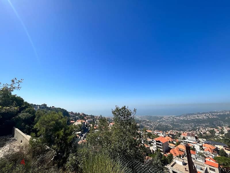 611 Sqm | Prime location land for sale in Bikfaya / Naas 2