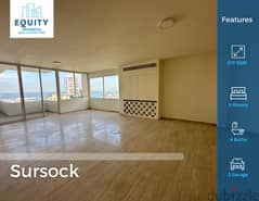 Sursock | Luxurious | Panoramic View | 370 SQM | 1,200,000$ | #JZ59624