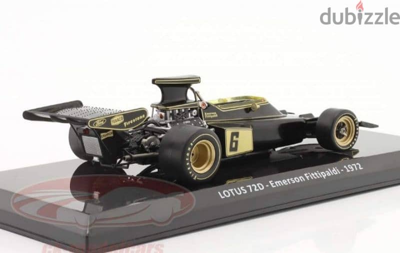 E. Fittipaldi Lotus 72D (1972) diecast car model 1;24 3