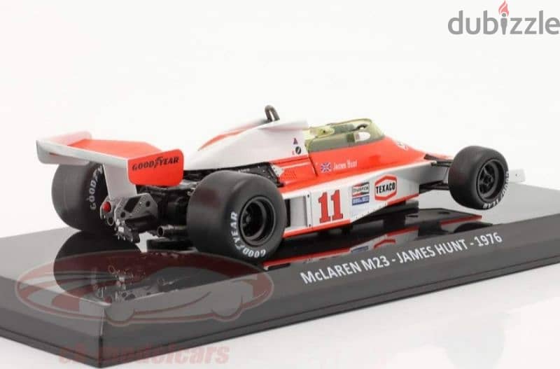 James Hunt McLaren M23 (1976) diecast car model 1;24. 3