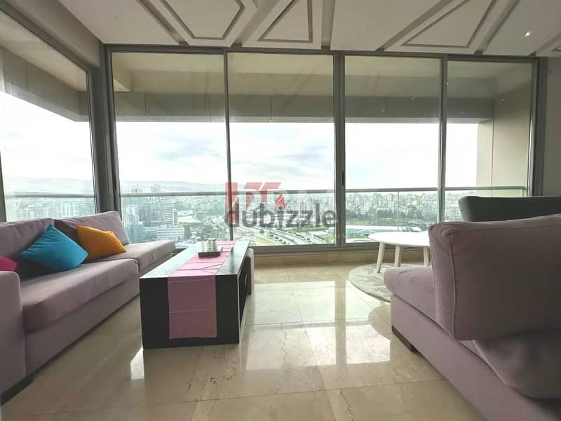Amazing Furnished Apartment For Rent In Achrafieh |High Floor|335SQM| 3