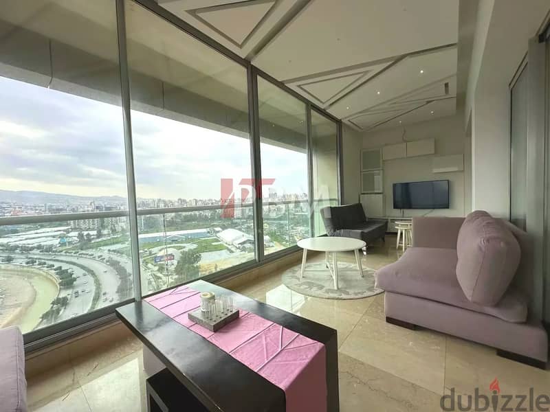 Amazing Furnished Apartment For Rent In Achrafieh |High Floor|335SQM| 4