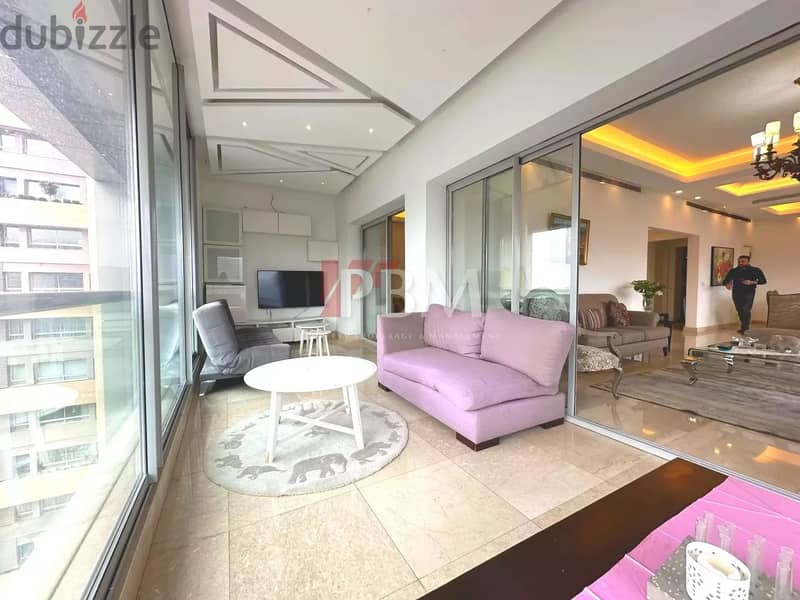 Amazing Furnished Apartment For Rent In Achrafieh |High Floor|335SQM| 5