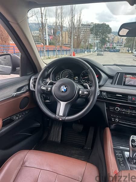 BMW X6 MY 2017 From bassoul heneine 65000 km only !! 12