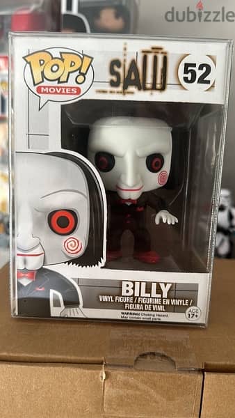 Unopened Rare Billy JIGSAW Funko Pop 0