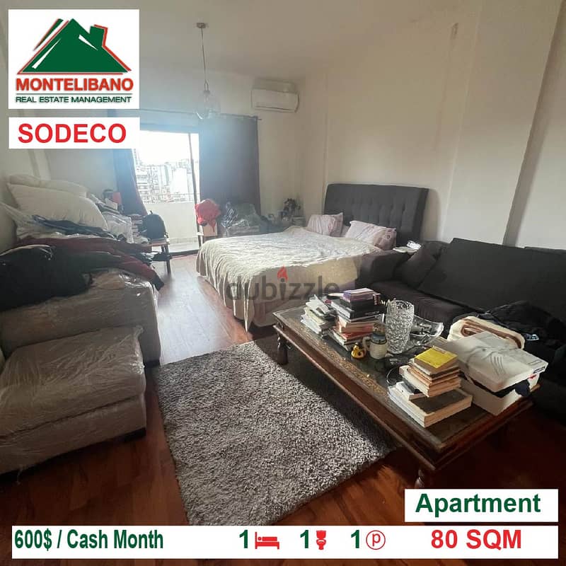 600$!! Apartment for rent located in Sodeco 2