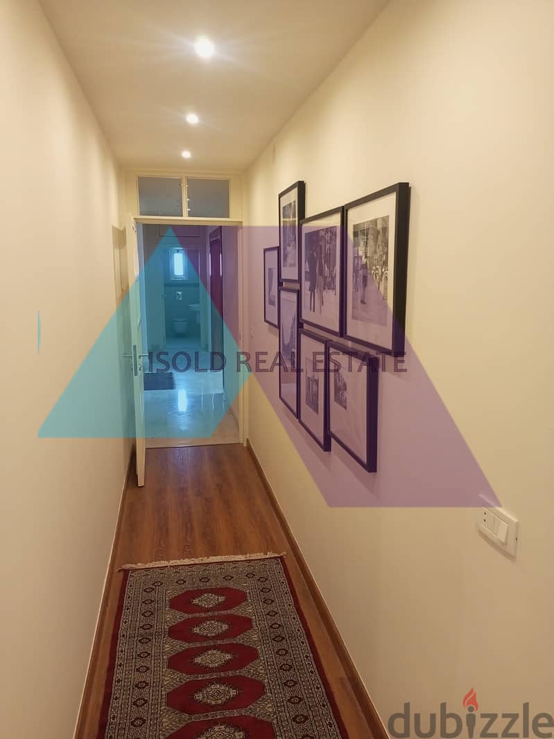 Furnished 300 m2 apartment+Open sea/mountain View for rent in Rabieh 16