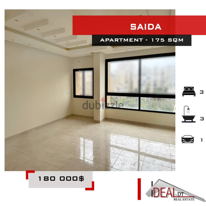 Apartment for sale in Saida 175 sqm ref#jj26066 0