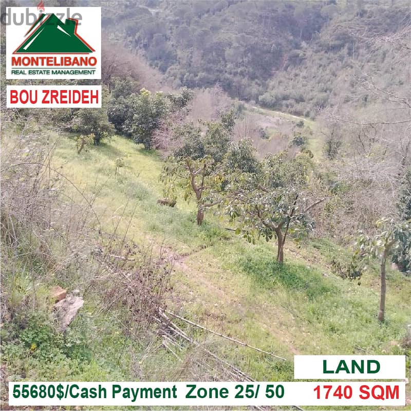 55680$!! Land for sale located in Bou Zreidi 0