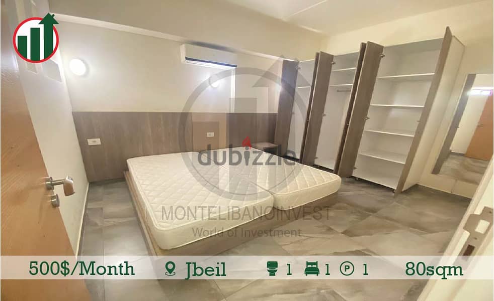 Furnished Apartment for rent in Jbeil Town!Prime Location! 1