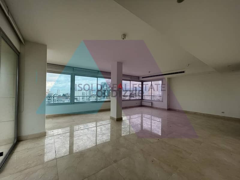 Luxurious 235m2 apartment+open mountain/sea view for rent in Sassine 1