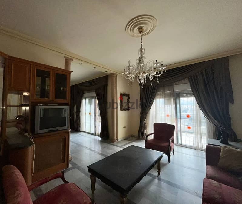 400 Sqm + 3 Terraces |Apartment For Rent In Rabieh |Panoramic Sea View 6