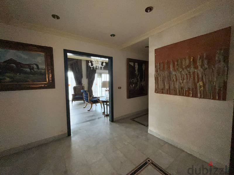400 Sqm + 3 Terraces |Apartment For Rent In Rabieh |Panoramic Sea View 7