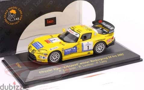 Dodge Viper GTS-R (Zakspeed Racing 2002) diecast car model 1;43.