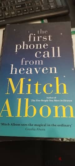 The First Phonecall from heaven novel -Mitch Albom