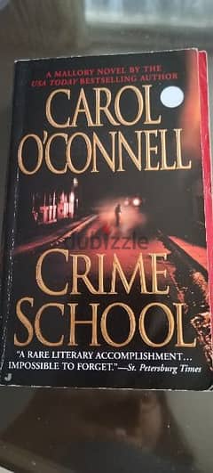 Crime School novel- Carol O'Conell
