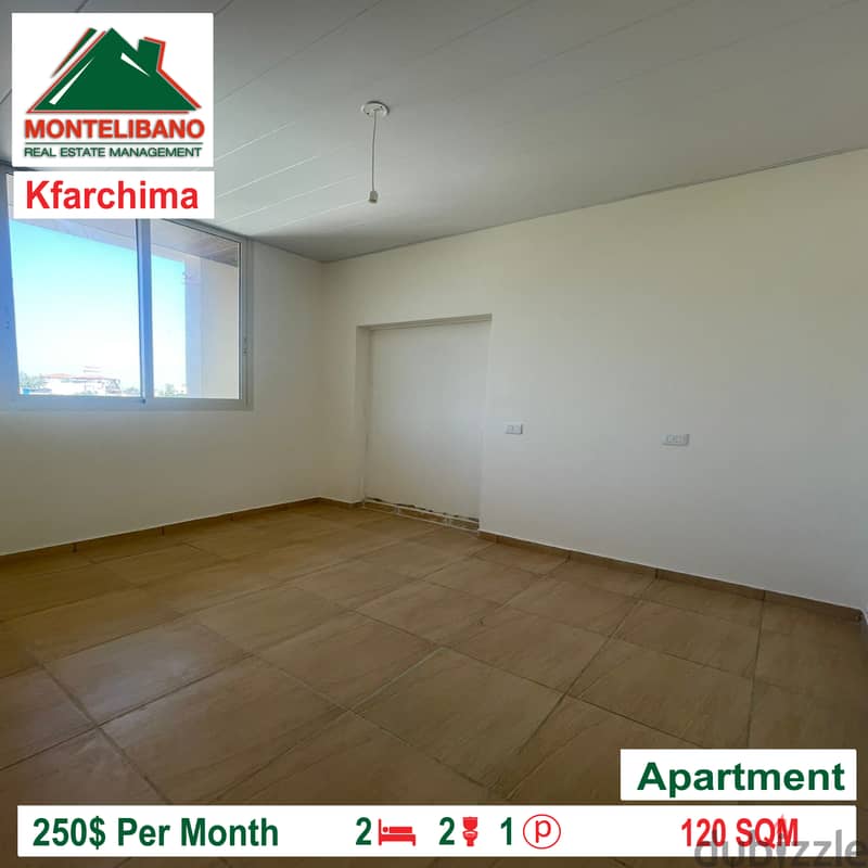 Apartment for rent in Kfarchima!!! 2