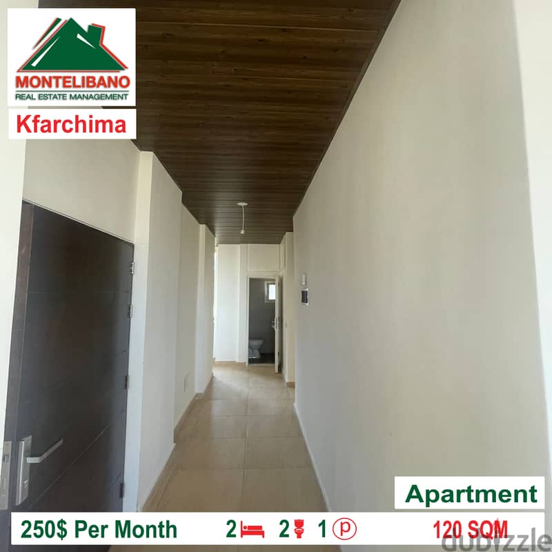 Apartment for rent in Kfarchima!!! 4
