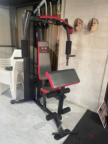 Bodysculpture single station home gym basic (55kg) bmg-4332 black 1