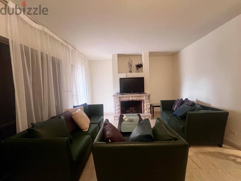 Furnished apartment for rent in Broummana 8