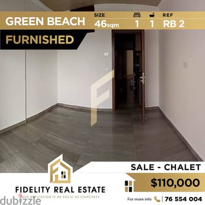 Chalet for sale in Green Beach Jounieh - Furnished RB2