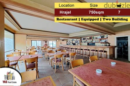 Hrajel 750m2 | 1000m2 Terrace | Restaurant | Two Building | DA |