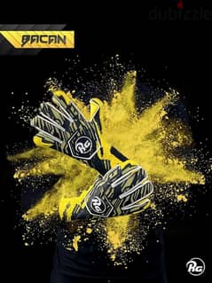 *PROSSESIONAL* RG Goalkeeper Gloves Limited Edition Bacan Yellow.